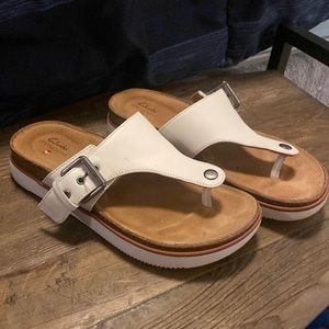 Clarks sandals - like new